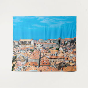 Dubrovnik historic center tapestry