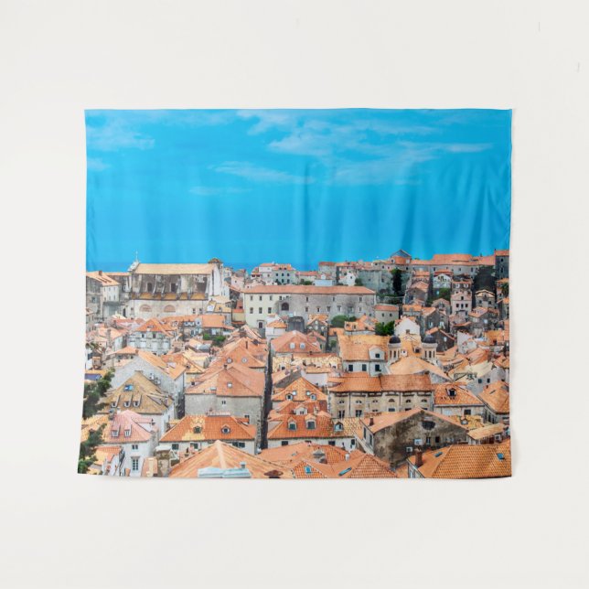 Dubrovnik historic center tapestry (Front (Horizontal))