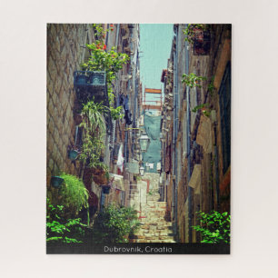 Dubrovnik Inside the Old City Walls Holiday Jigsaw Puzzle