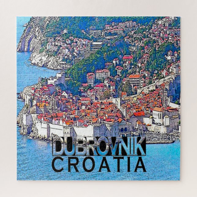 Dubrovnik Jigsaw Puzzle (Vertical)