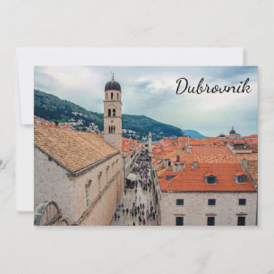 Dubrovnik main street, Croatia