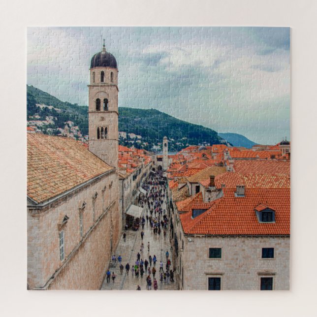 Dubrovnik main street, Croatia Jigsaw Puzzle (Vertical)