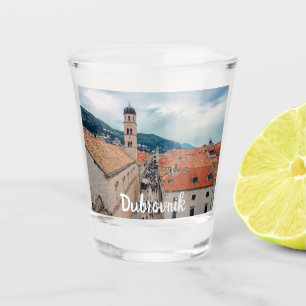 Dubrovnik main street, Croatia Shot Glass