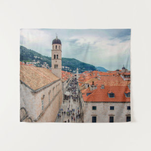 Dubrovnik main street, Croatia Tapestry