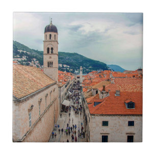 Dubrovnik main street, Croatia Tile