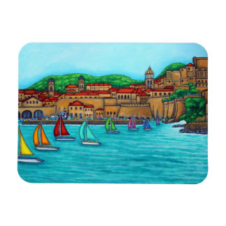 Dubrovnik Regatta Magnet by Lisa Lorenz