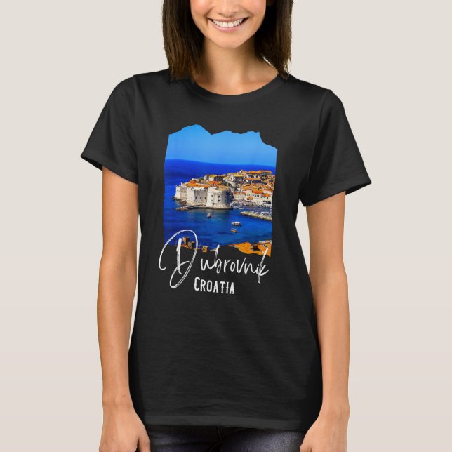 Dubrovnik Souvenir Croatia Dubrovnik T-Shirt (Front)