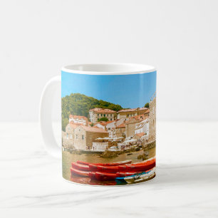 Dubrovnik Travel Art Coffee Mug