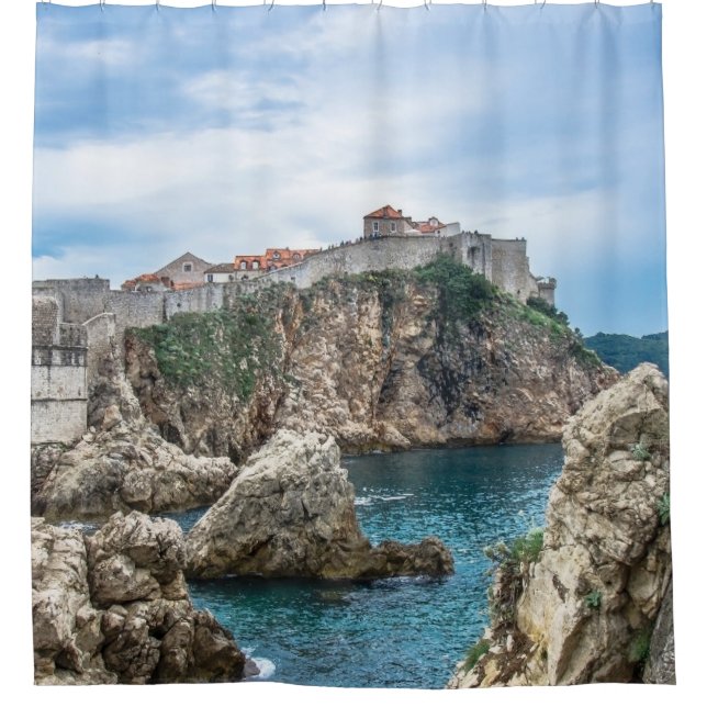 Dubrovnik walls view from sea (Front)