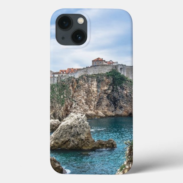 Dubrovnik walls view from sea Case-Mate iPhone case (Back)