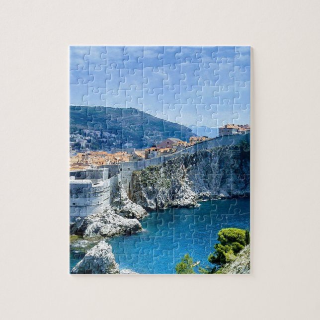 Dubrovnik's Old City Jigsaw Puzzle (Vertical)