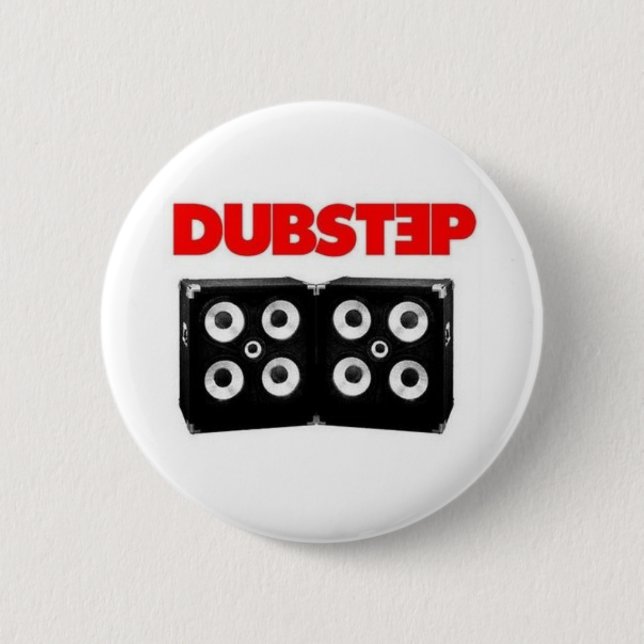 Dubstep 2 Inch Round Button (Front)