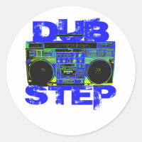 Dubstep Blue Boombox