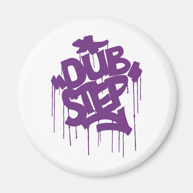 Dubstep FatCap Kush Purple Magnet (Front)