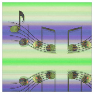 Dubstep note le tissu