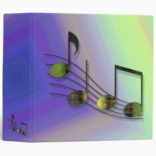 Dubstep Notes Binder