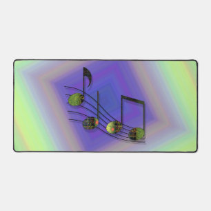Dubstep Notes Desk Mat
