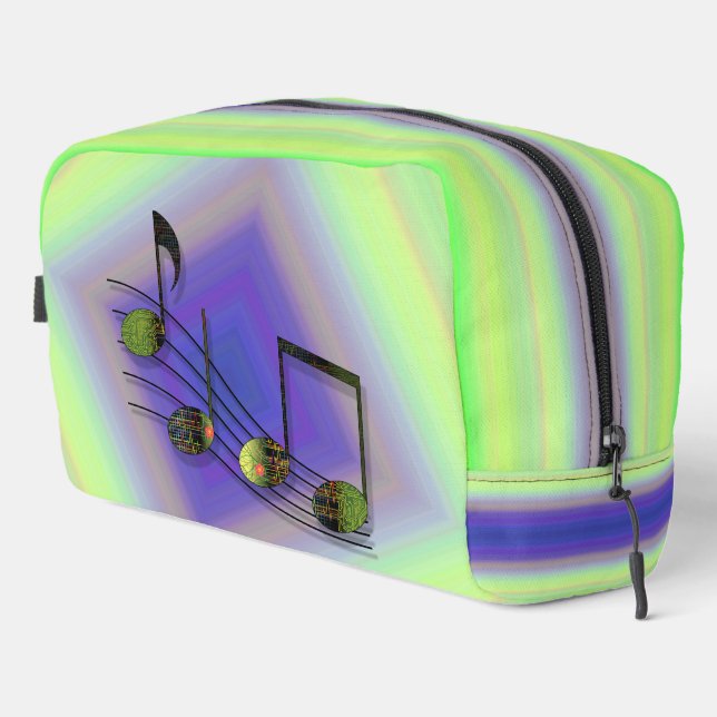 Dubstep Notes Dopp Kit (Right Corner)