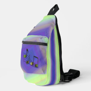 Dubstep Notes Sling Bag