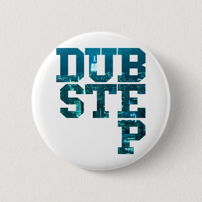 Dubstep NYC 2 Inch Round Button (Front)