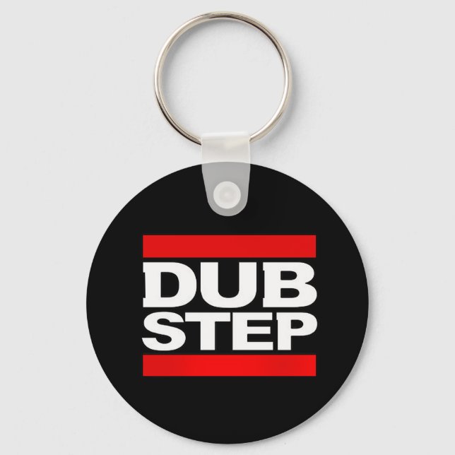 dubstep remix-dubstep radio-free dubstep-Caspa Keychain (Front)