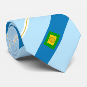 Dubuque (Iowa) city flag Neck Tie