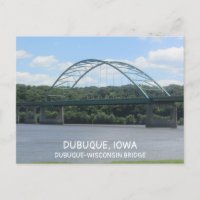 Dubuque-Wisconsin Bridge in Iowa 