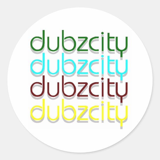dubzcity stickers (Front)
