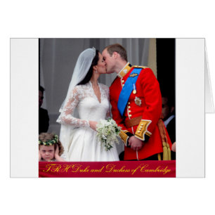 Duc et duchesse de Cambridge Mariage royal