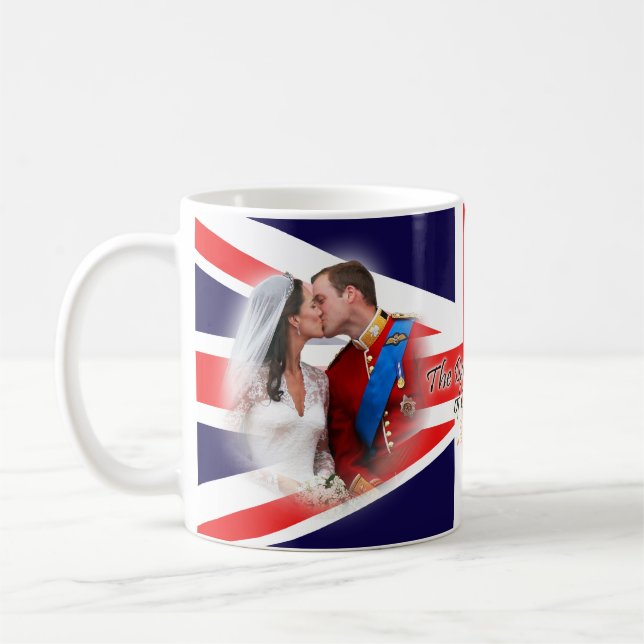 Duc et duchesse de tasse royale de mariage de (Gauche)
