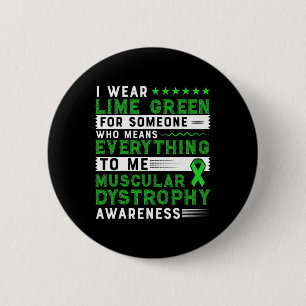 Duchenne Muscular Dystrophy Awareness 2 Inch Round Button