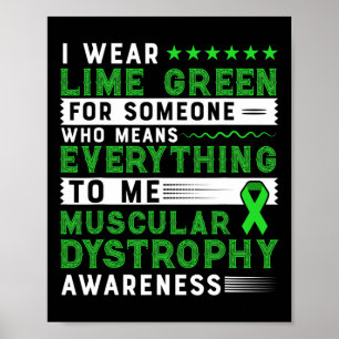 Duchenne Muscular Dystrophy Awareness Poster