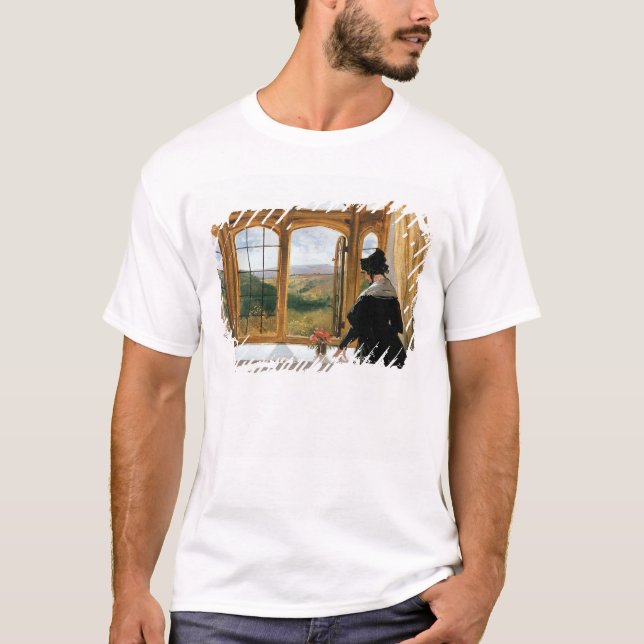 Duchess of Abercorn looking out of a window T-Shirt (Front)