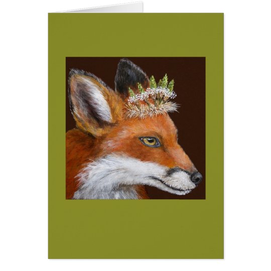 Duchess the fox card