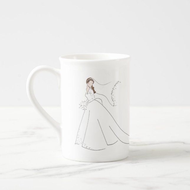 Duchesse de tasse royale de mariage de Cambridge (Gauche)
