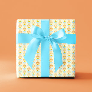 Duck 1st Birthday Wrapping Paper