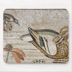 Duck and bird, Nile mosaic, House of the Faun Mouse Pad