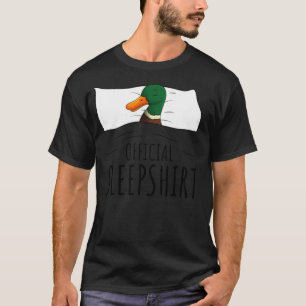 duck animal lover black T-Shirt
