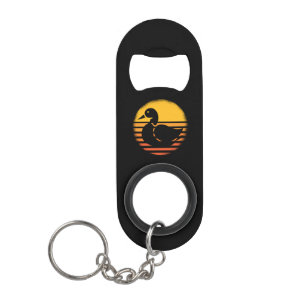 Duck Animal Retro Keychain Bottle Opener