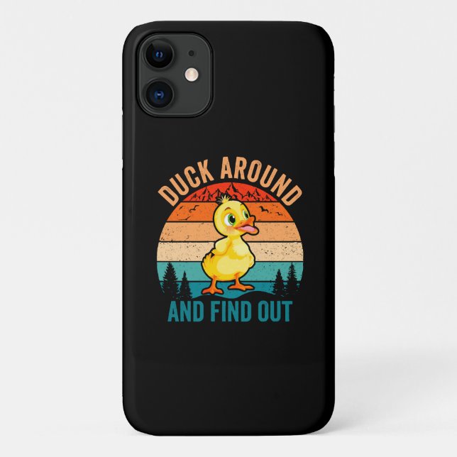 Duck Around And Find Out Case-Mate iPhone Case (Back)
