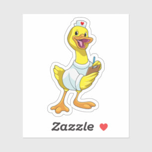 Duck as Nurse with Heart