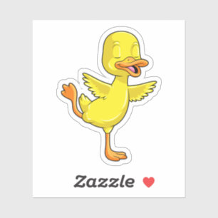 Duck at Yoga Fitness on a Leg