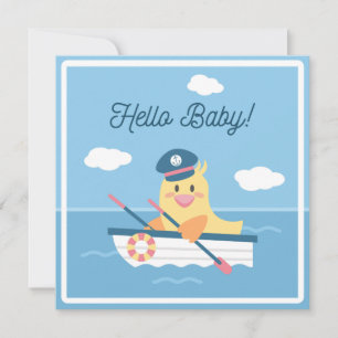 Duck Baby Shower Invitation