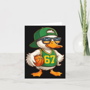 Duck Basketball 67 Gen Alpha Slang Srts Men Boys K Card