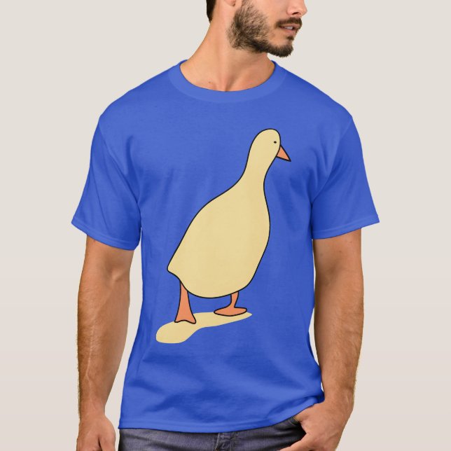 Duck bird retro T-Shirt (Front)