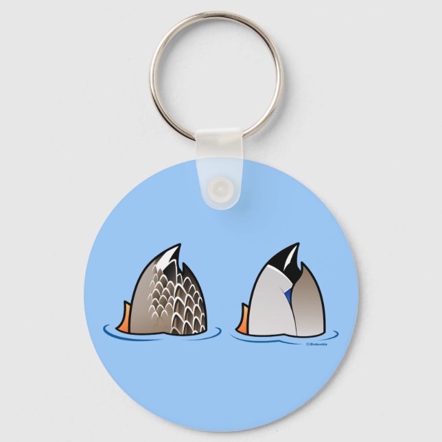 Duck Butts Keychain (Front)