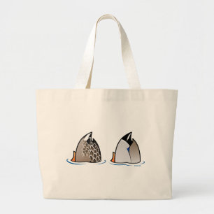 Duck Butts Large Tote Bag