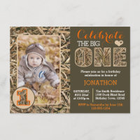 Duck Camo / Camouflage First Birthday Party