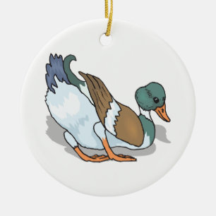 Duck Ceramic Ornament