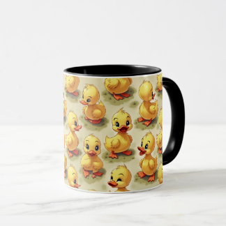 Duck character mug